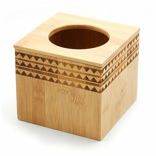 Tissue-Box DKD Home Decor Bambus (12.4 x 12.4 x 11 cm)