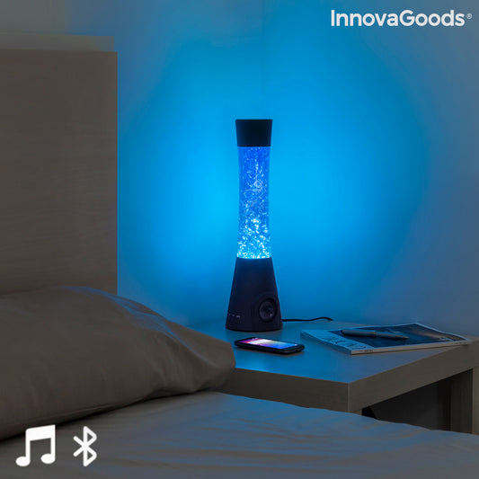 Lavalampe mit Lautsprecher und Mikrofon Flow Lamp InnovaGoods