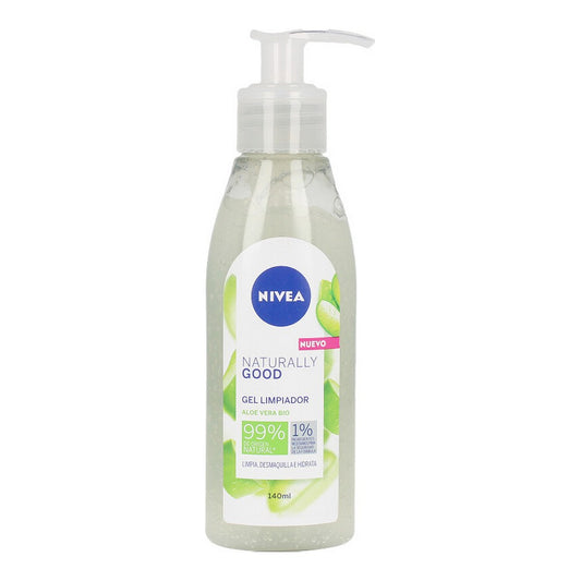 Gesichtsreinigungsgel Naturally Good Nivea Aloe Vera (140 ml)