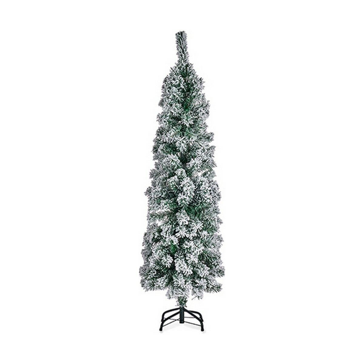 Weihnachtsbaum Metall Weiß grün Kunststoff (Ø 44 x 150 cm)