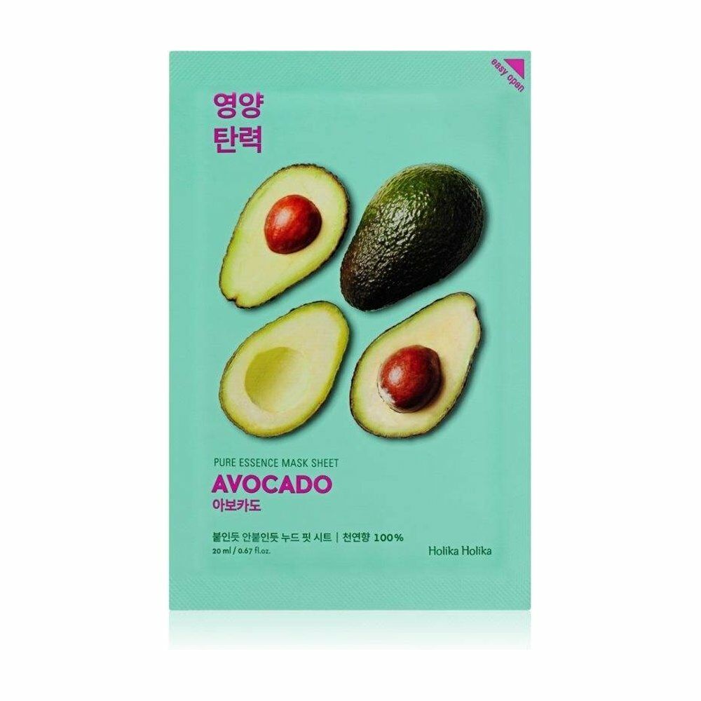 Gesichtsmaske Holika Holika Pure Essence Avocado (20 ml)